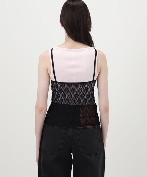 SIMONE WILD(シモーネワイルド)の「SIMONE WILD Slip Top Lace レーストップ(キャミソール・レディース・ホワイト系その他/ブラック系その他・S)」の6枚目の写真
