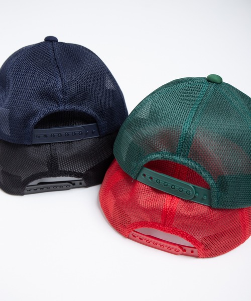 RACAL（ラカル）の「Rasta Message Snap Back Mesh Cap / ラスタメッセージスナップバックメッシュキャップ（キャップ・メンズ・グリーン/ブラック/ネイビー/レッド・FREE）」の18枚目の写真