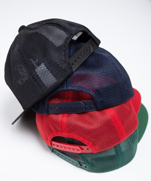 RACAL（ラカル）の「Rasta Message Snap Back Mesh Cap / ラスタメッセージスナップバックメッシュキャップ（キャップ・メンズ・グリーン/ブラック/ネイビー/レッド・FREE）」の19枚目の写真