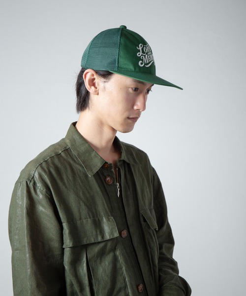 RACAL（ラカル）の「Rasta Message Snap Back Mesh Cap / ラスタメッセージスナップバックメッシュキャップ（キャップ・メンズ・グリーン/ブラック/ネイビー/レッド・FREE）」の5枚目の写真