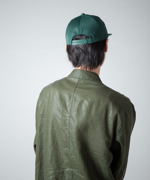 RACAL（ラカル）の「Rasta Message Snap Back Mesh Cap / ラスタメッセージスナップバックメッシュキャップ（キャップ・メンズ・グリーン/ブラック/ネイビー/レッド・FREE）」の7枚目の写真