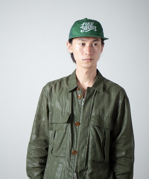 RACAL（ラカル）の「Rasta Message Snap Back Mesh Cap / ラスタメッセージスナップバックメッシュキャップ（キャップ・メンズ・グリーン/ブラック/ネイビー/レッド・FREE）」の10枚目の写真