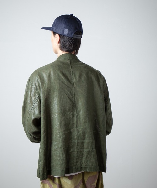 RACAL（ラカル）の「Rasta Message Snap Back Mesh Cap / ラスタメッセージスナップバックメッシュキャップ（キャップ・メンズ・グリーン/ブラック/ネイビー/レッド・FREE）」の13枚目の写真