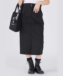 agnes b. | ストレッチ チノ ジップ タイトスカート(スカート)