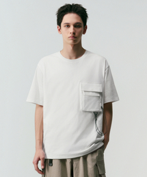 [シティレジャー] デュラロン クール ダブルポケットTシャツ [ホワイト]