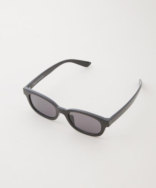 NANO universe（ナノユニバース）の「アイウェア/スクエア型 セルフレーム シャープ（サングラス・メンズ・グリーン/ブラック・F）」の3枚目の写真