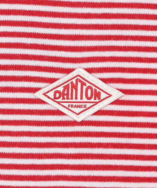 DANTON（ダントン）の「DANTON | キッズ クルーネックTシャツ STRIPE（Tシャツ/カットソー・キッズ・ブルー系その他5/イエロー系その他/レッド系その他/ブルー系その他・105/135/115/125）」の10枚目の写真