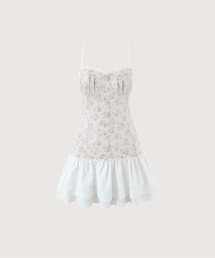 LA POMME petit（ラポミ・プチ）の「Waisted Garden Flare Cami Dress（ワンピース）」