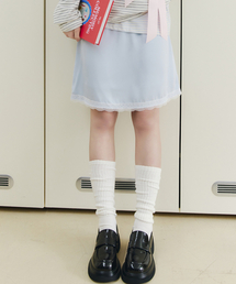 CELITAILS（セリテールズ）の「SATIN LACE MINI SKIRT_SKY BLUE（ワンピース）」