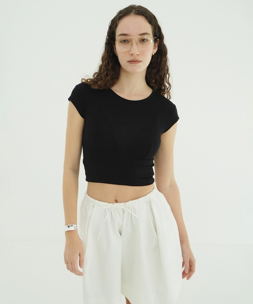 SOFT SHEER COMPACT TOPS（Tシャツ/カットソー）｜CLANE（クラネ）の