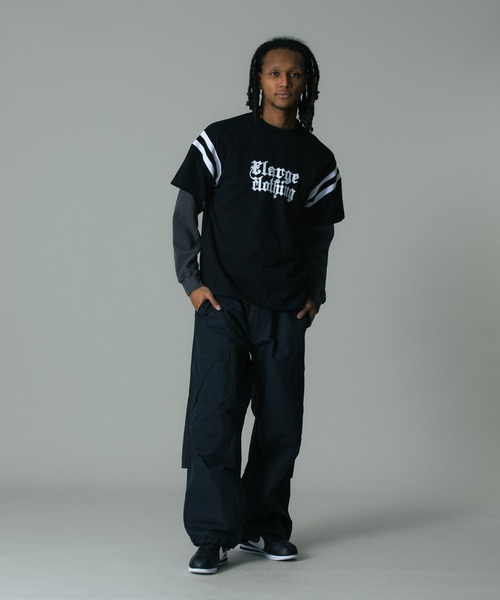 XLARGE(エクストララージ)の「FOOTBALL S/S TEE(Tシャツ/カットソー・メンズ・ネイビー/ブラウン/ブラック・S/M/L/XL)」の22枚目の写真