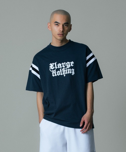 XLARGE(エクストララージ)の「FOOTBALL S/S TEE(Tシャツ/カットソー・メンズ・ネイビー/ブラウン/ブラック・S/M/L/XL)」の18枚目の写真