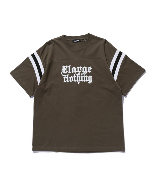 XLARGE(エクストララージ)の「FOOTBALL S/S TEE(Tシャツ/カットソー・メンズ・ネイビー/ブラウン/ブラック・S/M/L/XL)」の13枚目の写真