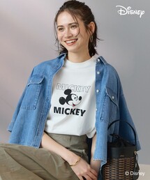 Mickeyデザイン Tシャツ
