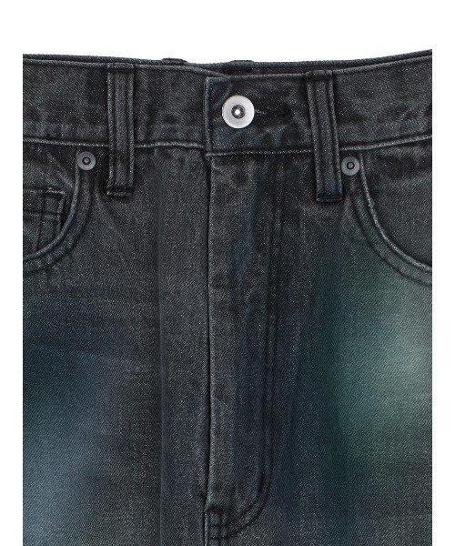 WIDE SIDE TUCK PAINT DENIM PANTS（デニムパンツ）｜Ameri（アメリ