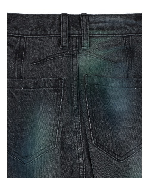 WIDE SIDE TUCK PAINT DENIM PANTS(デニムパンツ)|Ameri(アメリ WIDE SIDE TUCK PAINT DENIM PANTS(デニムパンツ)|Ameri(アメリ