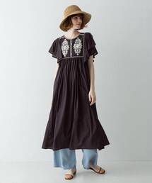 URBAN RESEARCH Sonny Label | スパンコールエンブロイダリーワンピース(ワンピース)