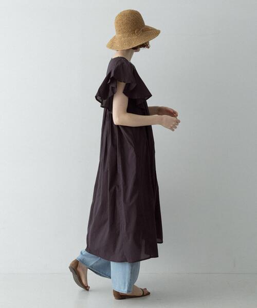 URBAN RESEARCH Sonny Label(アーバンリサーチサニーレーベル)の「スパンコールエンブロイダリーワンピース(ワンピース・レディース・ブラック/オレンジ/ブルー・FREE)」の9枚目の写真