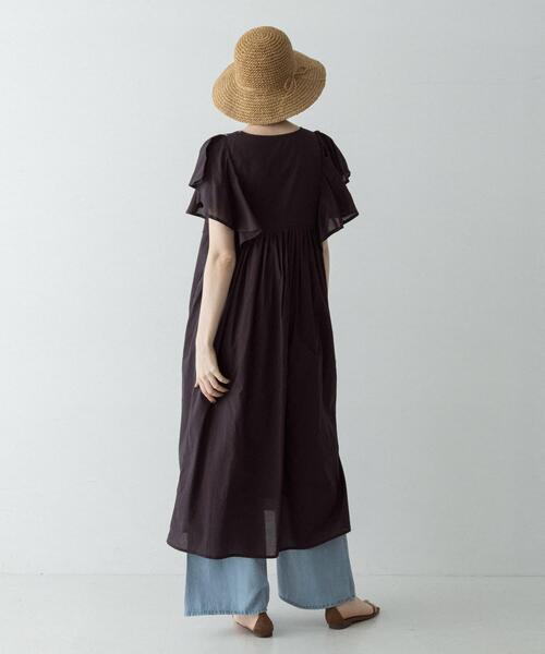 URBAN RESEARCH Sonny Label(アーバンリサーチサニーレーベル)の「スパンコールエンブロイダリーワンピース(ワンピース・レディース・ブラック/オレンジ/ブルー・FREE)」の10枚目の写真