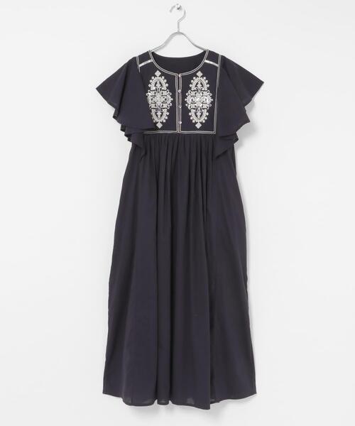 URBAN RESEARCH Sonny Label(アーバンリサーチサニーレーベル)の「スパンコールエンブロイダリーワンピース(ワンピース・レディース・ブラック/オレンジ/ブルー・FREE)」の11枚目の写真