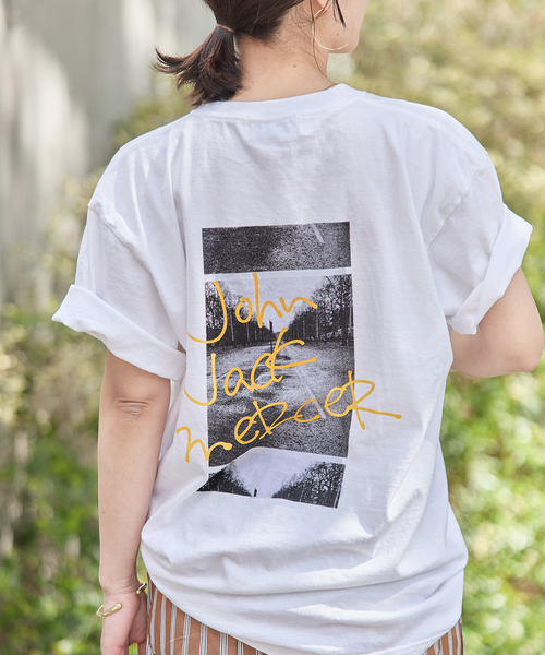 jj mercer(ジェイジェイマーサー)の「別注【J.J.Mercer / ジェイジェイマーサー】PHOTO*LOGO TEE(Tシャツ/カットソー・レディース・ホワイト・FREE)」の5枚目の写真