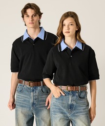 CLEL（クレイル）の「【CLEL】Giza Cotton Kanoko Polo Shirt / ギザコットン 鹿子ポロシャツ（ポロシャツ）」