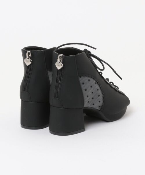 algy(アルジー)の「【algy】レースアップサンダル(サンダル・キッズ・ブラック/ピンク・21.0cm/22.0cm/24.0cm/20.0cm/23.0cm)」の3枚目の写真