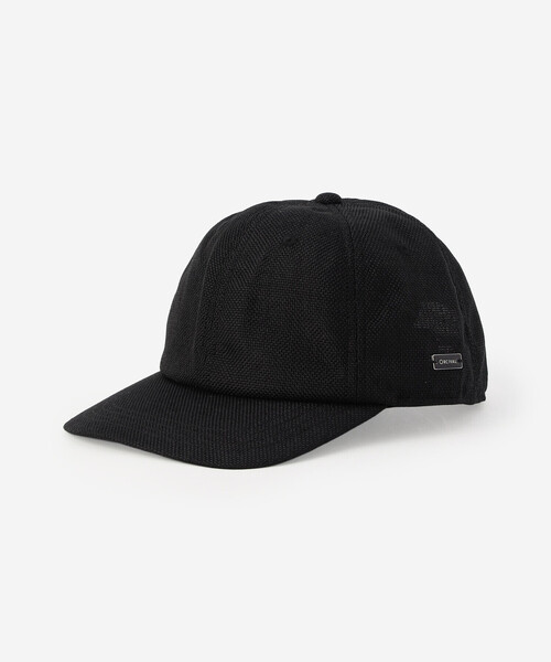 ORCIVAL(オーシバル)の「ORCIVAL | ラフィアライク 6Pキャップ UNISEX(キャップ・レディース・ベージュ/ベージュ系その他/ブラック・F)」の2枚目の写真