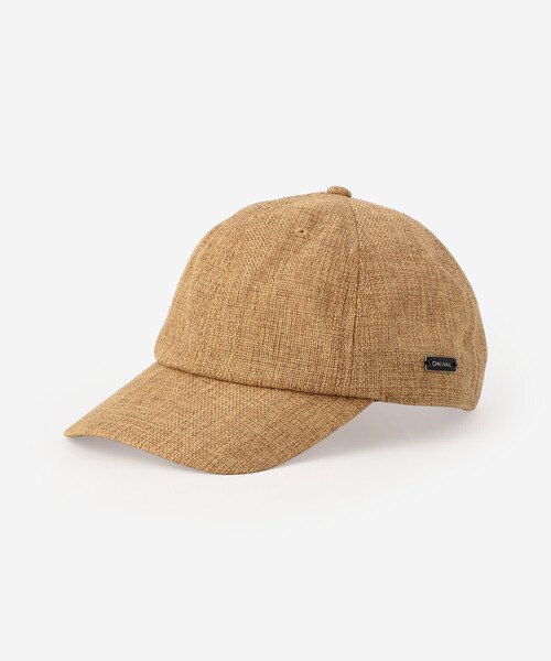 ORCIVAL(オーシバル)の「ORCIVAL | ラフィアライク 6Pキャップ UNISEX(キャップ・レディース・ベージュ/ベージュ系その他/ブラック・F)」の5枚目の写真