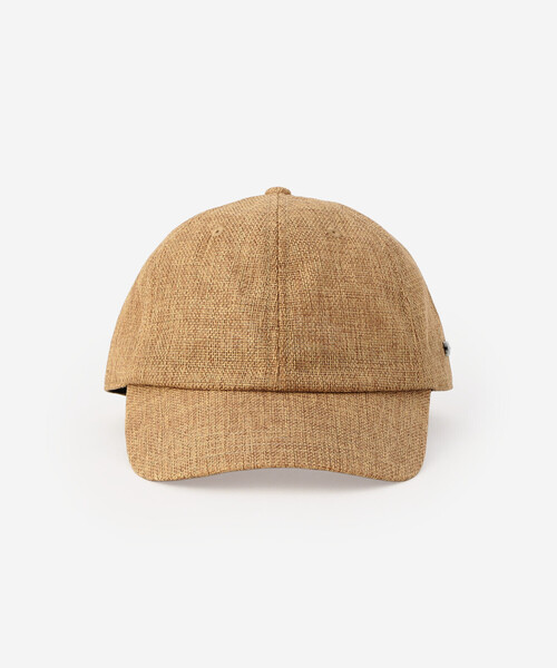 ORCIVAL(オーシバル)の「ORCIVAL | ラフィアライク 6Pキャップ UNISEX(キャップ・レディース・ベージュ/ベージュ系その他/ブラック・F)」の6枚目の写真