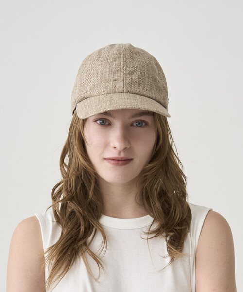 ORCIVAL(オーシバル)の「ORCIVAL | ラフィアライク 6Pキャップ UNISEX(キャップ・レディース・ベージュ/ベージュ系その他/ブラック・F)」の12枚目の写真