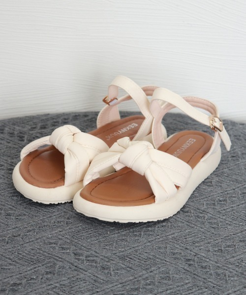 Miniministore(ミニミニストア)の「フラットサンダル ベルトサンダル 美脚夏(サンダル・レディース・ブラック/オフホワイト・24.0cm/25.0cm/22.5cm/23.5cm/24.5cm/23.0cm)」の19枚目の写真