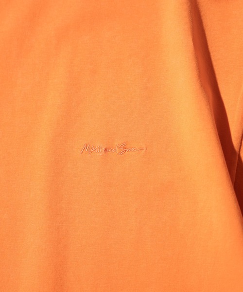 C.E.L.STORE(セルストア)の「Maui & Sons / マウイアンドサンズ Spirit wave SS Tee 首リブ ジャガード Tシャツ(Tシャツ/カットソー・メンズ・ネイビー/オレンジ/ターコイズブルー/ブラック・SMALL/MEDIUM/LARGE)」の18枚目の写真