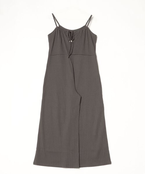 BILLABONG(ビラボン)の「ビラボン BILLABONG アウトドアカジュアル ロングパンツ JACQUARD RIB SALOPETTE(サロペット/オーバーオール・レディース・イエロー/ダークグレー・M/L)」の3枚目の写真