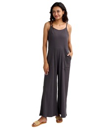 ビラボン BILLABONG アウトドアカジュアル ロングパンツ JACQUARD RIB SALOPETTE