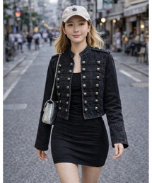inst.ALL（インストール）の「デニムナポレオンジャケット（デニムジャケット）」