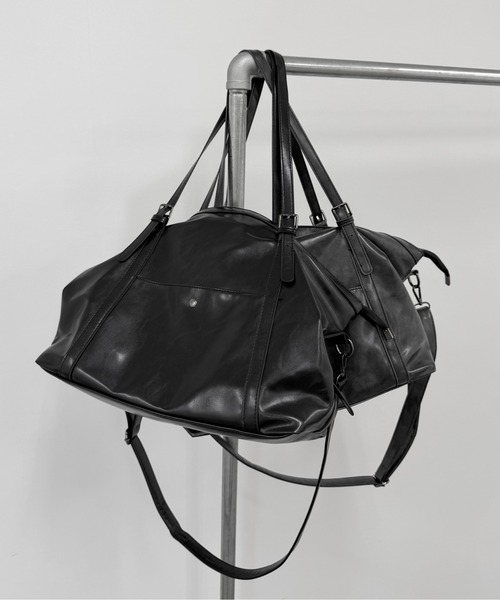 LVEU.(ラブユ.)の「【LVEU.】2wayビッグショルダーバッグ / バッグ ショルダーバッグ トートバッグ 2way 通勤 通学 ブラック チャコール(ショルダーバッグ・レディース・チャコールグレー/ブラック・FREE)」の3枚目の写真