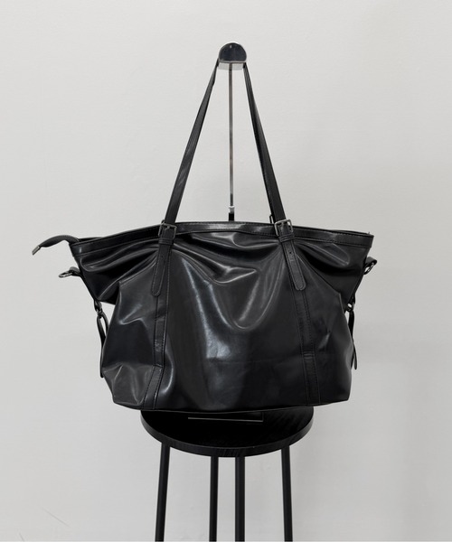 LVEU.(ラブユ.)の「【LVEU.】2wayビッグショルダーバッグ / バッグ ショルダーバッグ トートバッグ 2way 通勤 通学 ブラック チャコール(ショルダーバッグ・レディース・チャコールグレー/ブラック・FREE)」の8枚目の写真