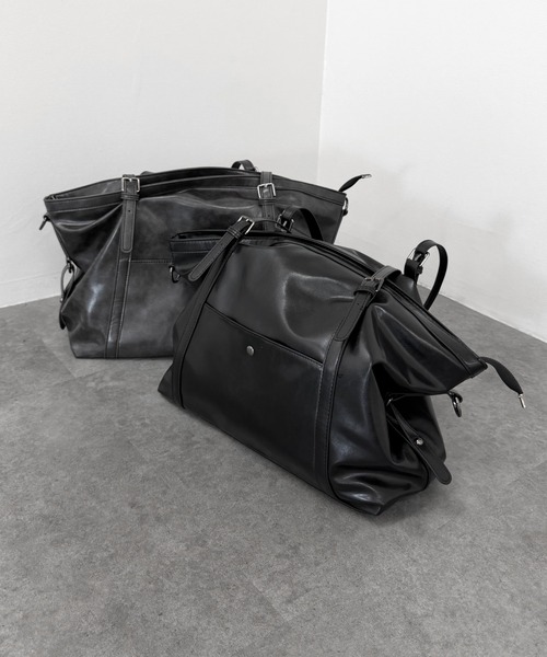 LVEU.(ラブユ.)の「【LVEU.】2wayビッグショルダーバッグ / バッグ ショルダーバッグ トートバッグ 2way 通勤 通学 ブラック チャコール(ショルダーバッグ・レディース・チャコールグレー/ブラック・FREE)」の21枚目の写真