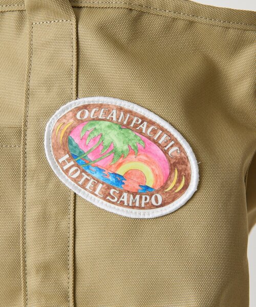 ear PAPILLONNER(イアパピヨネ)の「sampo×earコラボポリキャントートバッグ《撥水/A4サイズ対応》(トートバッグ・レディース・ブラック/ベージュ/レッド・FREE)」の18枚目の写真