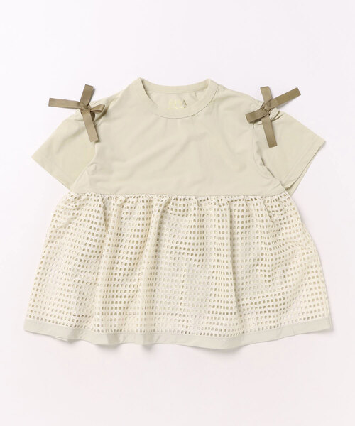 maarook（マルーク）の「冷感鹿の子天竺メッシュチュニック（その他トップス・キッズ・ベージュ/ネイビー・160cm/150cm/140cm）」の19枚目の写真