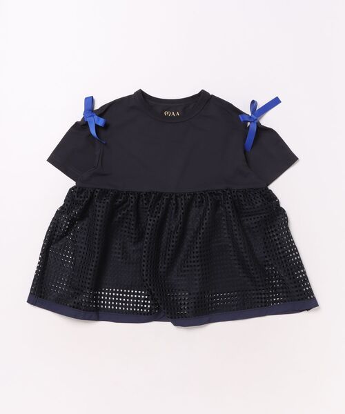 maarook（マルーク）の「冷感鹿の子天竺メッシュチュニック（その他トップス・キッズ・ベージュ/ネイビー・160cm/150cm/140cm）」の20枚目の写真