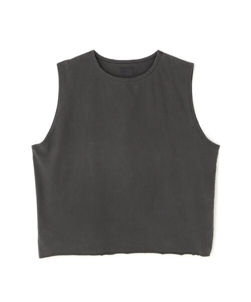 DANKE SCHON(ダンケシェーン)の「DankeSchon/ダンケシェーン/PIGMENT NOSLEEVES CROSS(Tシャツ/カットソー・レディース・ブラック系その他・L/M)」の8枚目の写真