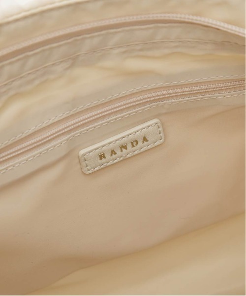 RANDA(ランダ)の「【A4対応】2WAY ビッグリボンチュールトートバッグ(トートバッグ・レディース・ブラック/アイボリー/ブルー・FREE)」の21枚目の写真