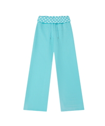 SY CRYSTAL FOLDING PANTS(BLUE)