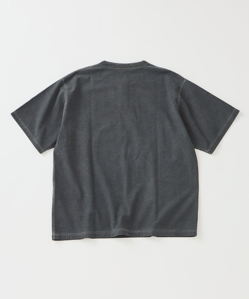 JOURNAL STANDARD(ジャーナルスタンダード)の「OE バック ピグメント ヘンリー ネック Tシャツ(Tシャツ/カットソー・メンズ・ホワイト/パープル/ブラウン/ブラック系その他・LARGE/MEDIUM)」の7枚目の写真
