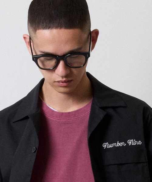 NUMBER (N)INE(ナンバーナイン)の「WELLINGTON SUNGLASSES / ウェリントン サングラス - UVカット -(サングラス・メンズ・ブラウン/ブラック・FREE)」の10枚目の写真