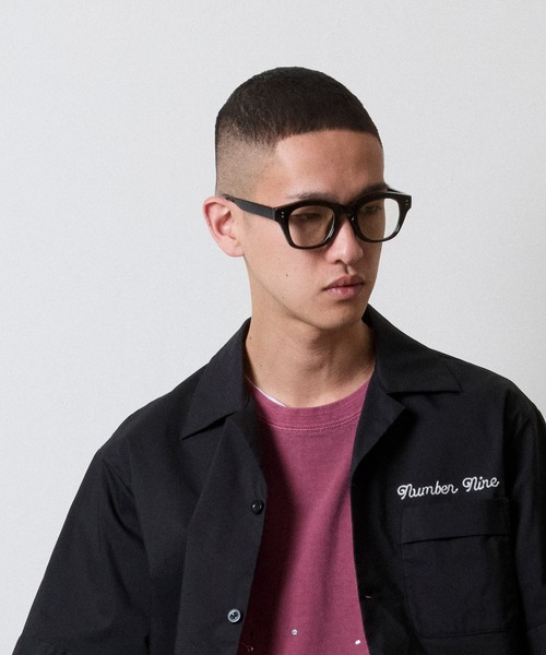 NUMBER (N)INE(ナンバーナイン)の「WELLINGTON SUNGLASSES / ウェリントン サングラス - UVカット -(サングラス・メンズ・ブラウン/ブラック・FREE)」の11枚目の写真
