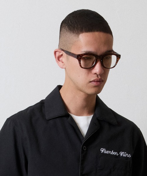 NUMBER (N)INE(ナンバーナイン)の「WELLINGTON SUNGLASSES / ウェリントン サングラス - UVカット -(サングラス・メンズ・ブラウン/ブラック・FREE)」の15枚目の写真