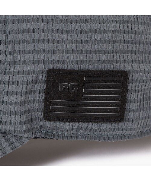 BRIEFING（ブリーフィング）の「【BRIEFING GOLF／ブリーフィングゴルフ】MEN’S SEERSUCKER CAP（キャップ・メンズ・ホワイト/チャコール/ベージュ/ブラック・FREE）」の10枚目の写真